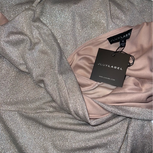 JLUXLABEL ‘Cream Shimmer Symphony Dress’ - Picture 9 of 9